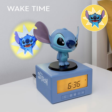 Paladone Stitch close-up figure detail highlighting tactile head control for easy snooze