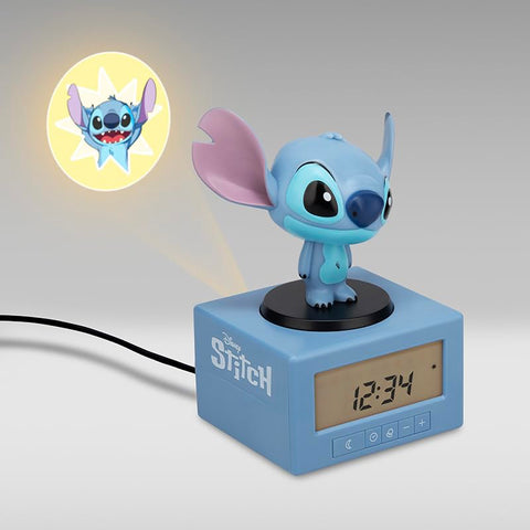 Paladone Stitch size comparison with toy demonstrating compact scale for bedside fit