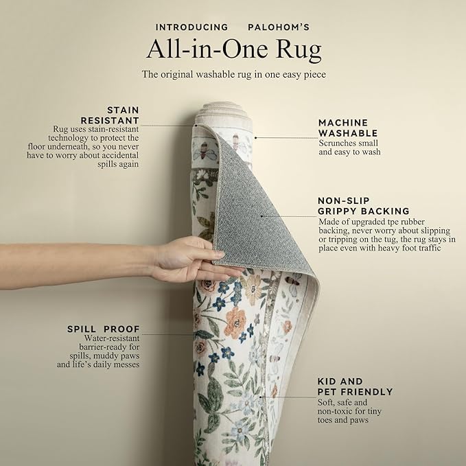 palohom rug in living room styling adds warmth and easy care