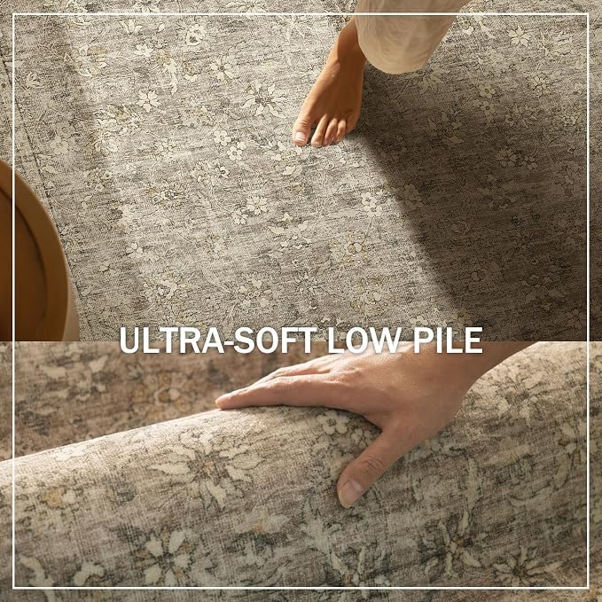 palohom rug under sofa showing scale and how it anchors furniture effectively