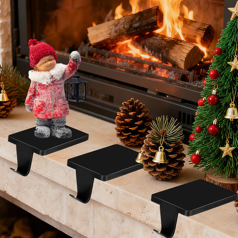 Palonu scale comparison with stockings illustrating size and capacity for filled holiday stockings