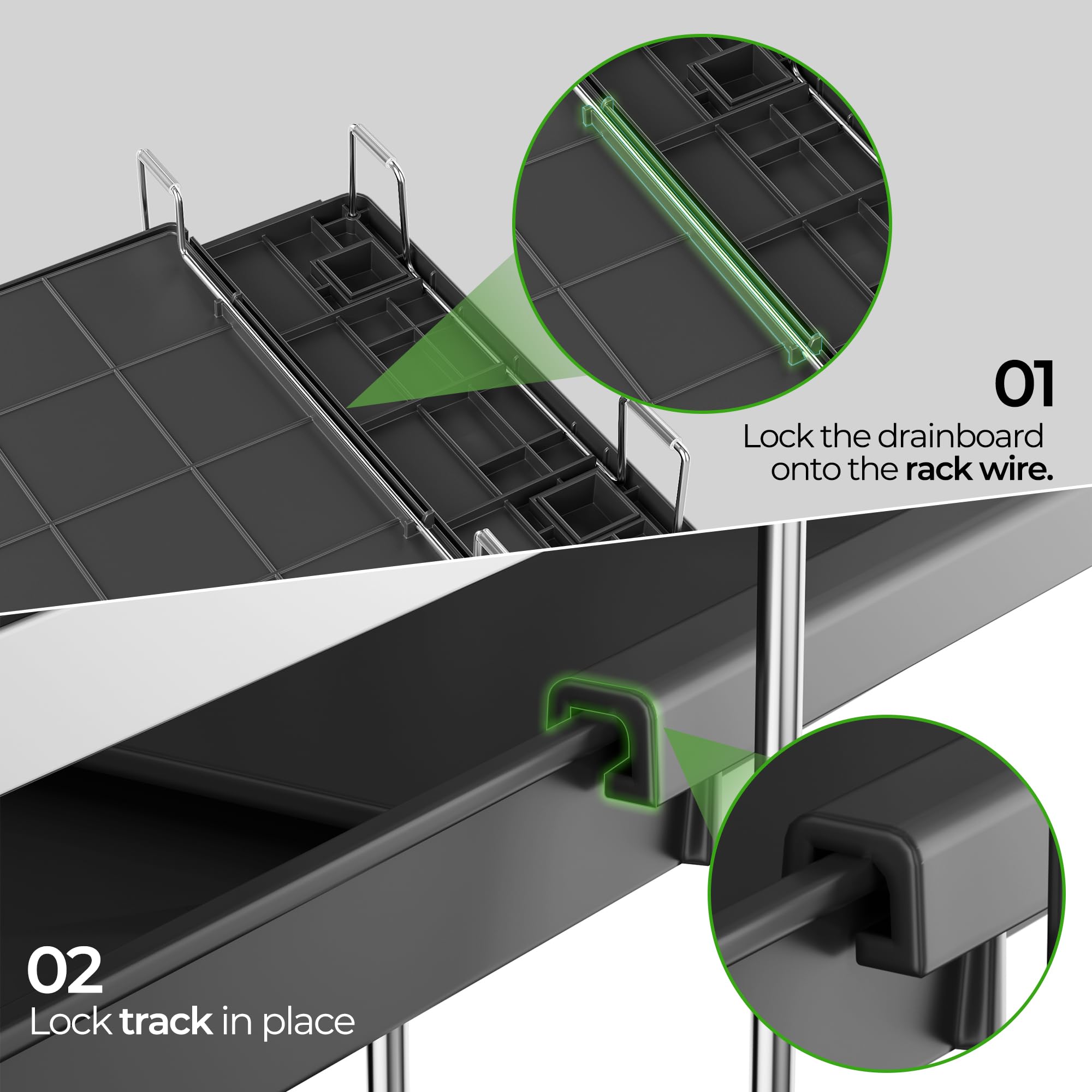 Pantasia scale comparison with sink showing adjustable length options