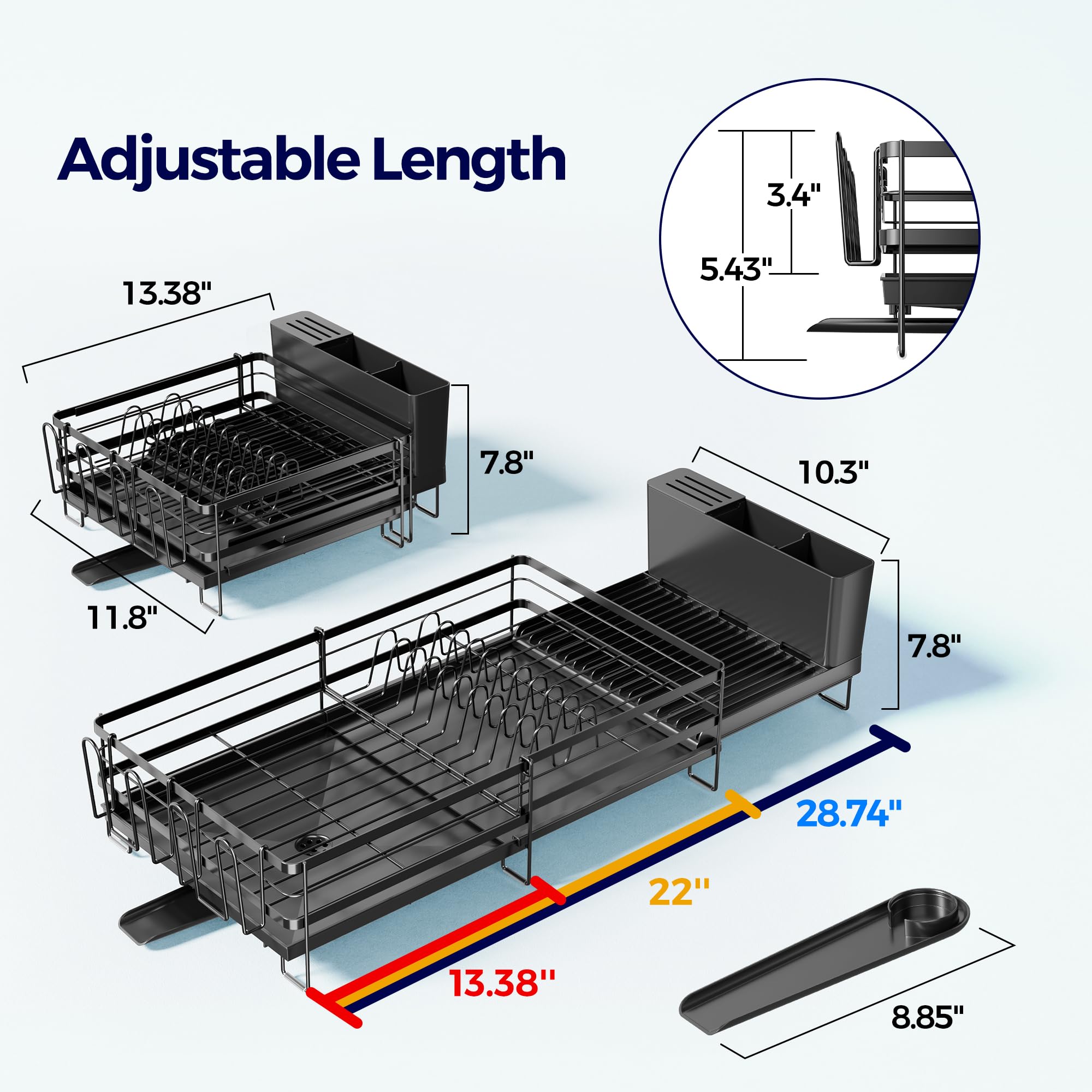 Pantasia silicone feet close-up preventing slips and protecting countertop surfaces