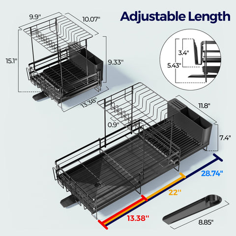 Pantasia utensil holder removed for flexible storage and easy cleaning