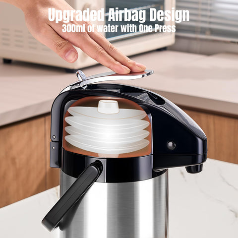 PARACITY pump lever action demonstrating easy low-effort dispensing for seniors