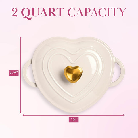 Paris Hilton enamel interior close-up showing smooth surface for easy cooking and cleaning