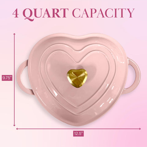 Paris Hilton Dutch oven on induction cooktop, compatible with all stovetops