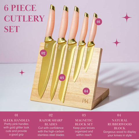 Paris Hilton handle detail highlighting ergonomic grip for safer comfortable cutting