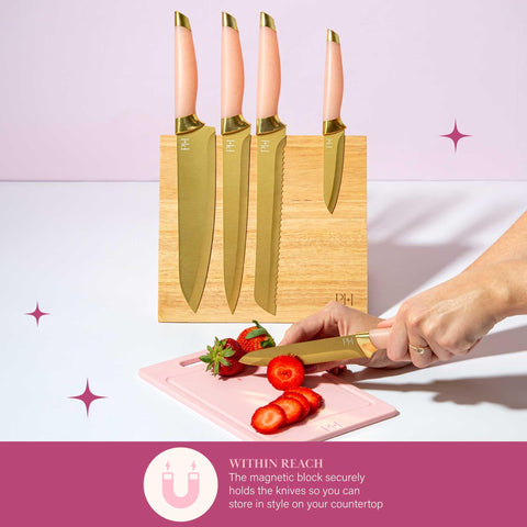 Paris Hilton full set in kitchen lifestyle showing stylish decor and ready-to-use benefit