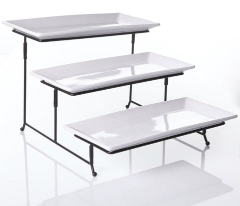 Partito Bella front view assembled showing elegant presentation and stability