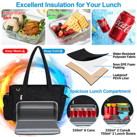 Partreko clutch purse and front pocket storing utensils and quick essentials