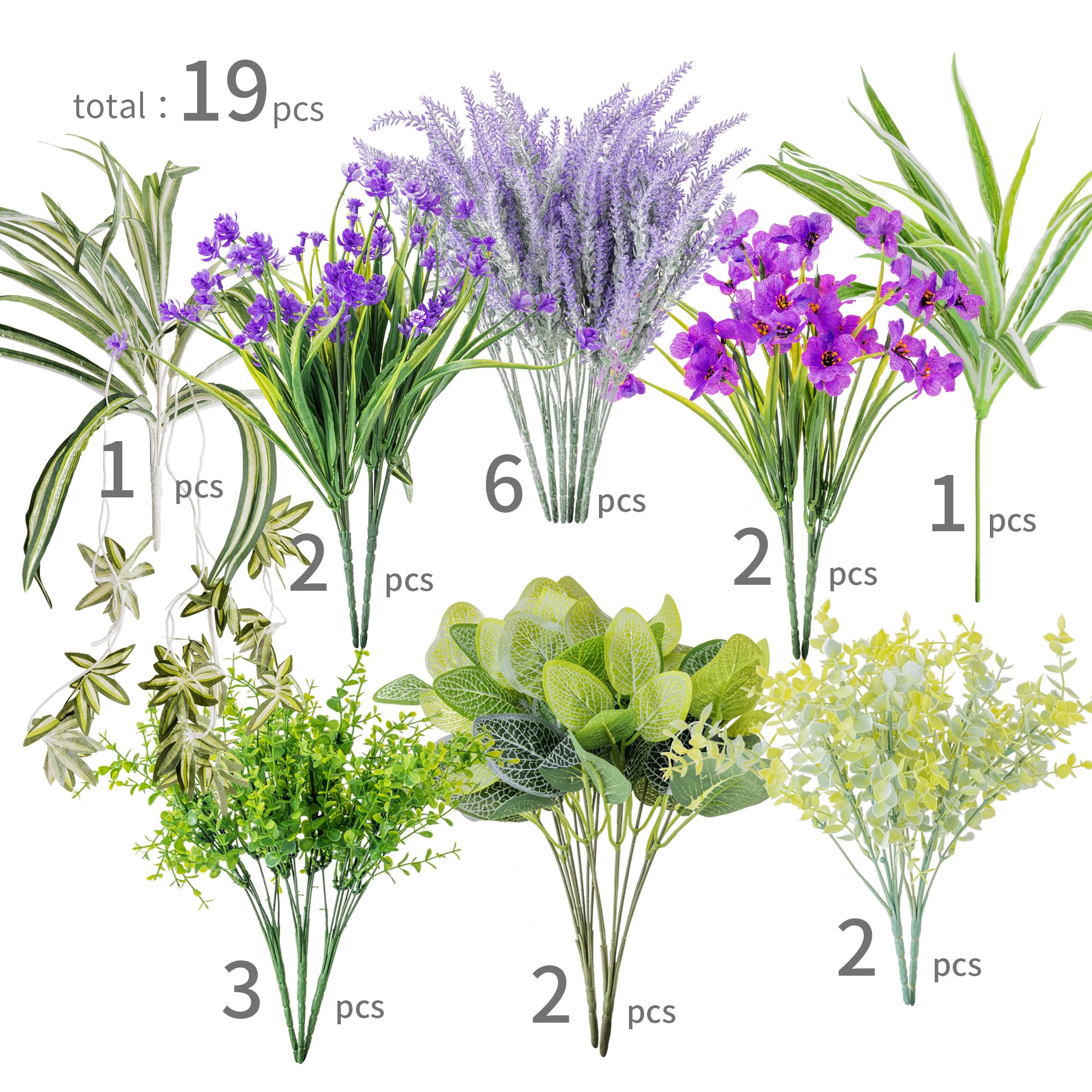 PARTY JOY close-up of lavender texture showing realistic petals and durable finish