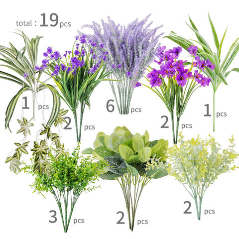 PARTY JOY close-up of lavender texture showing realistic petals and durable finish