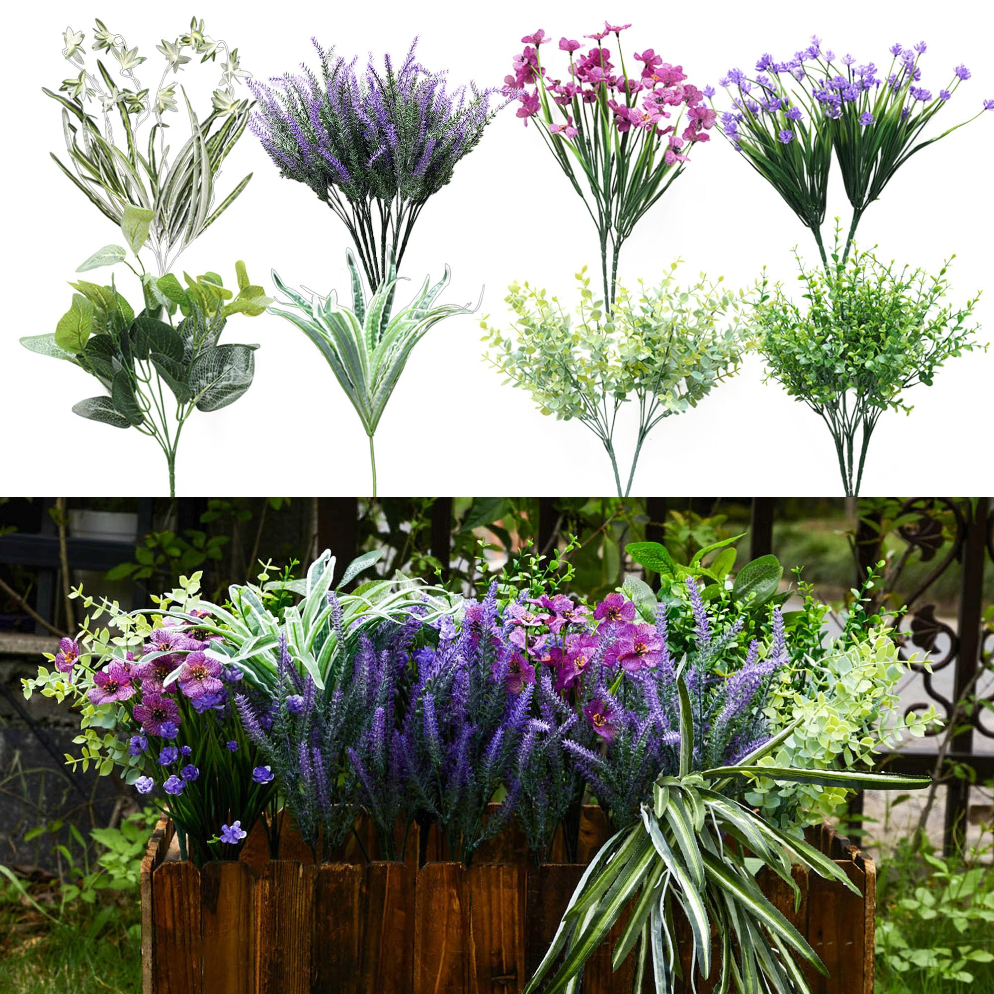 PARTY JOY front packaging showing full 19-bunch set and contents, easy outdoor styling