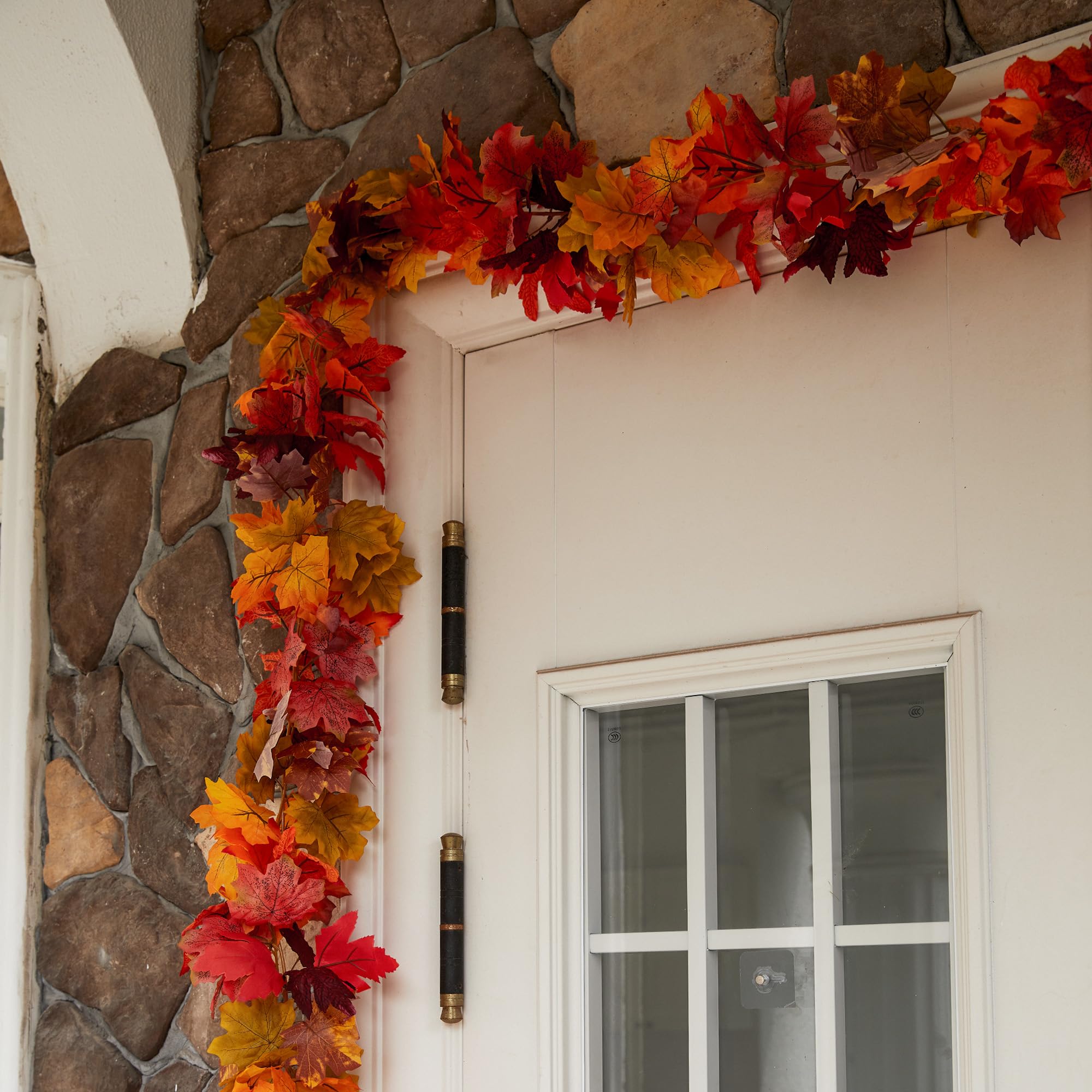 PARTY JOY used as a table runner among pumpkins for holiday centerpiece staging