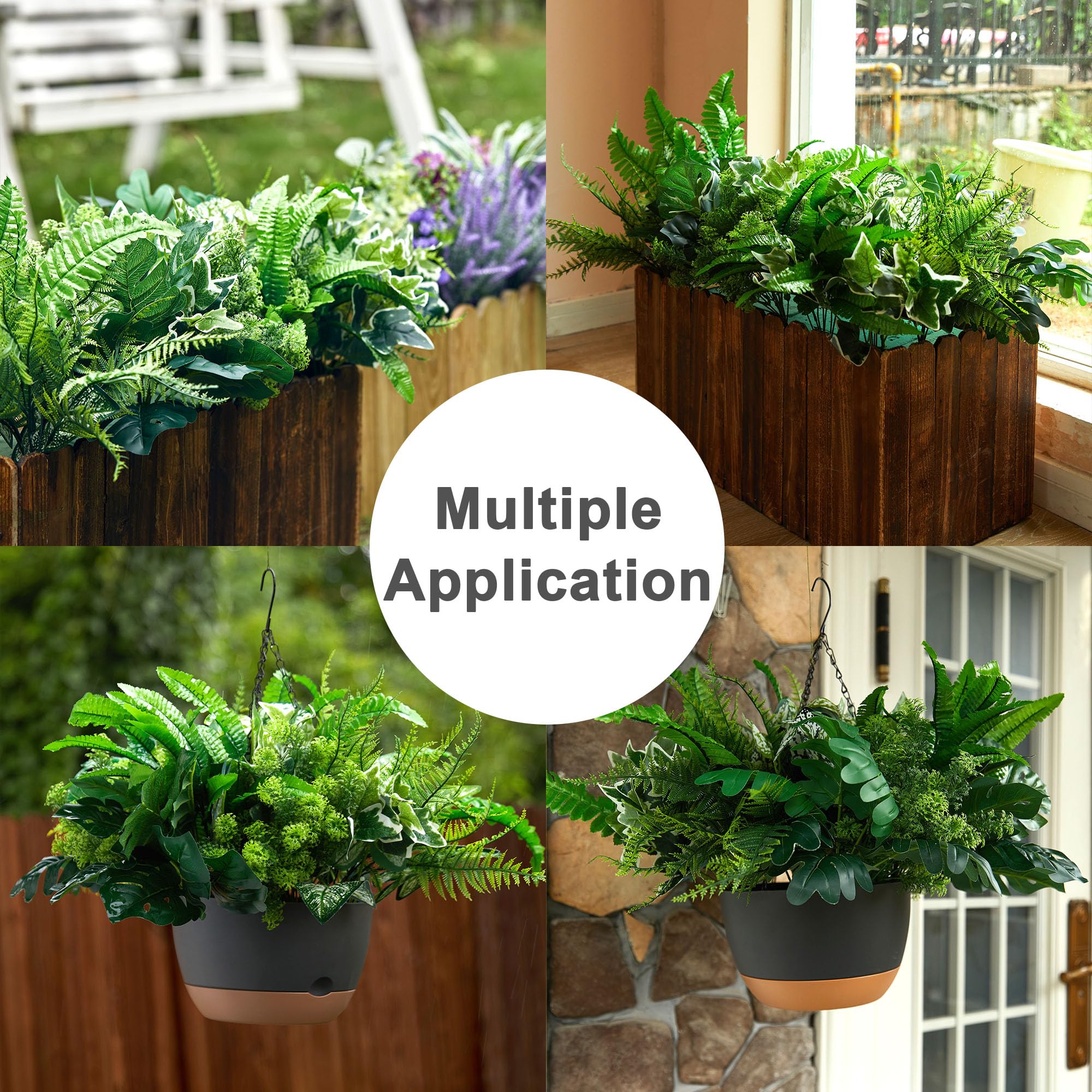 PARTY JOY planter arrangement on porch showing instant curb appeal benefit