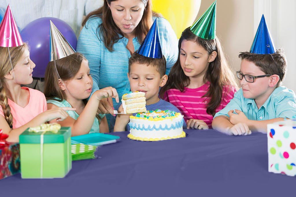 Party Solids boxed roll stored in a van highlighting portable event setup benefit
