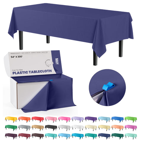 Party Solids front box packaging showing cutter and navy roll for easy transport