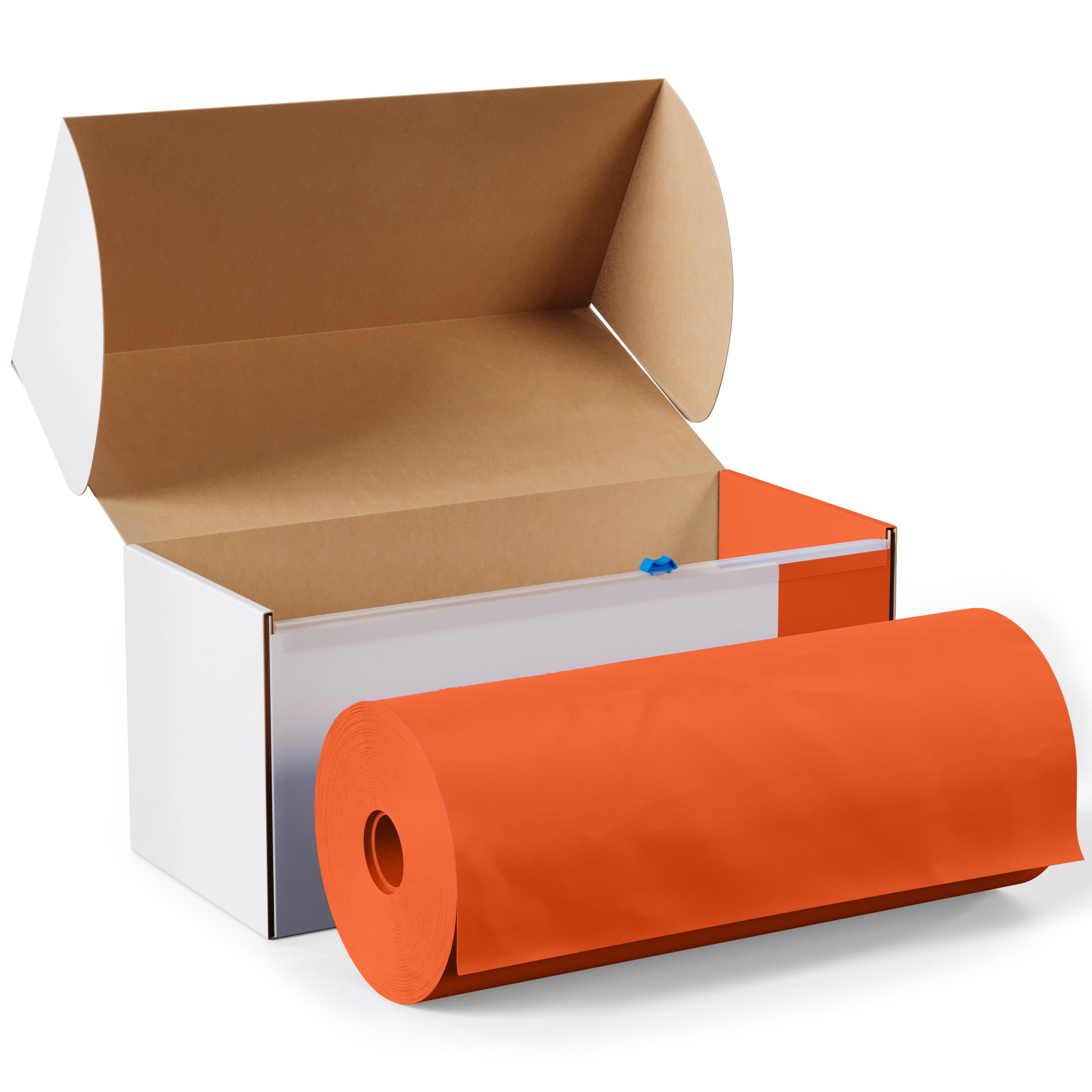 Party Solids storage in closet showing compact box saving space