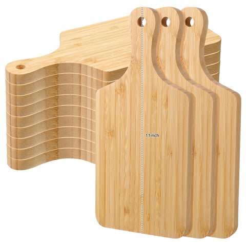 Patelai front pack view showing twelve bamboo boards and neat handles, ideal for events