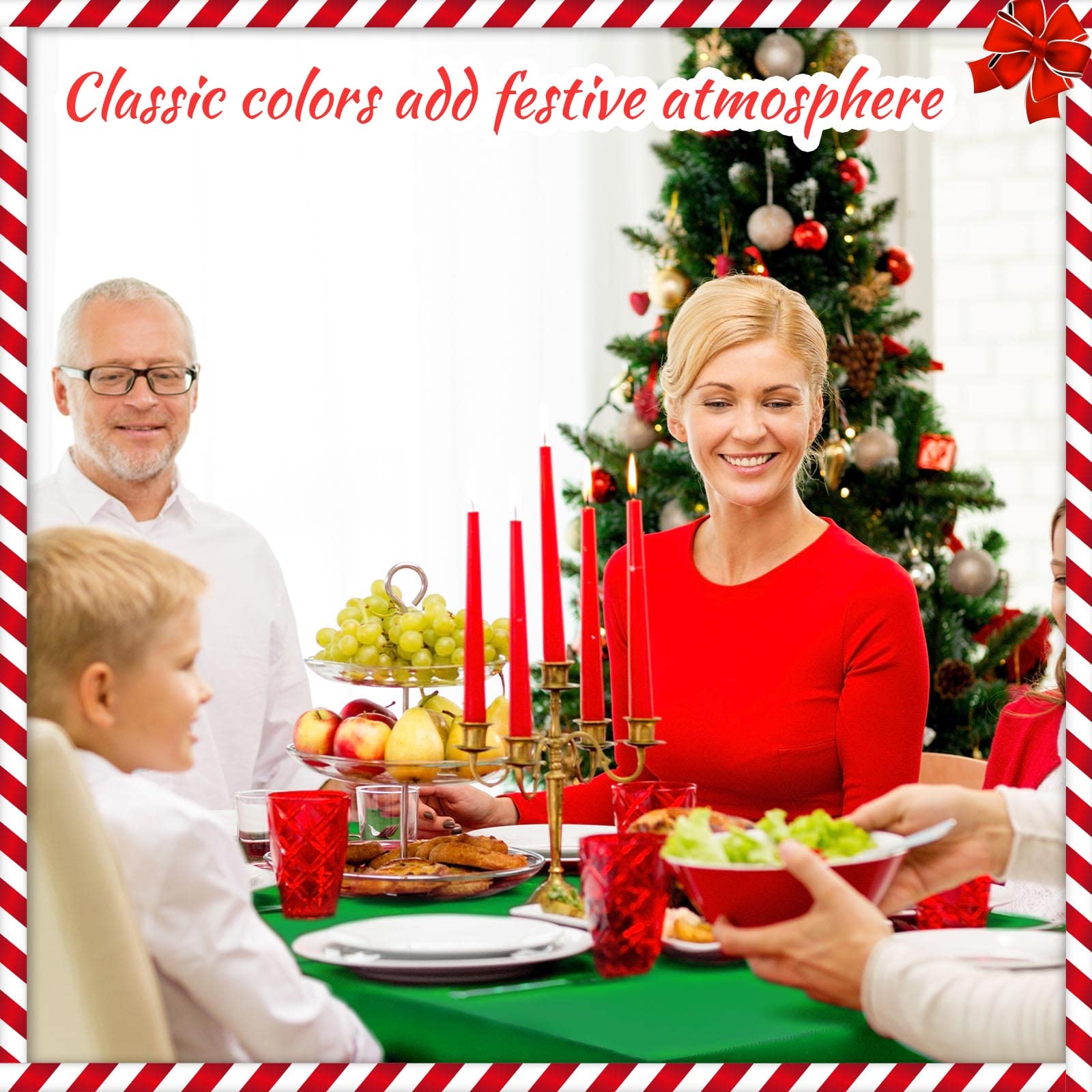 Patelai lifestyle Christmas dining scene showing festive look with minimal prep