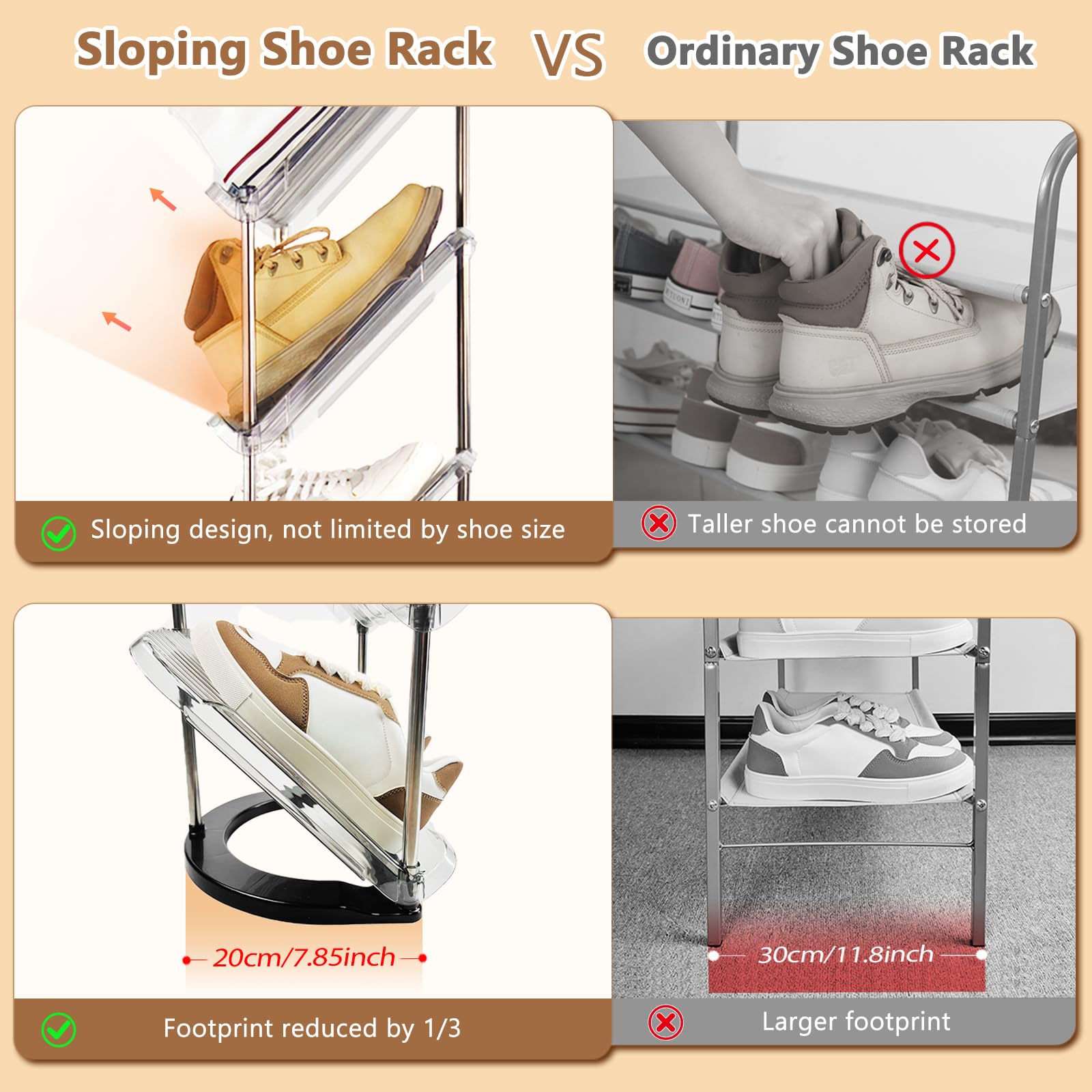 Patinao stainless-steel frame detail for sturdy load-bearing