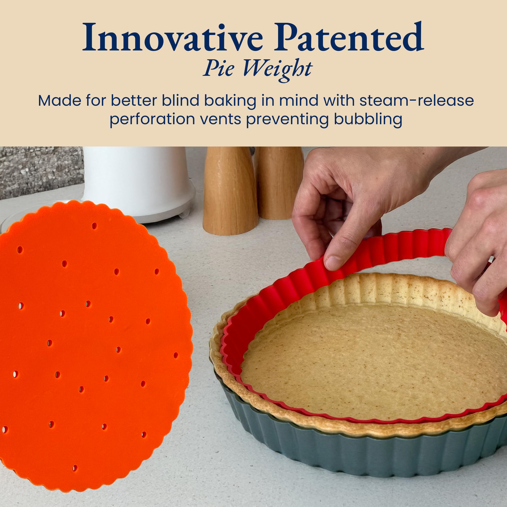 Patz&Patz tart on dining table in lifestyle shot showing elegant presentation benefit