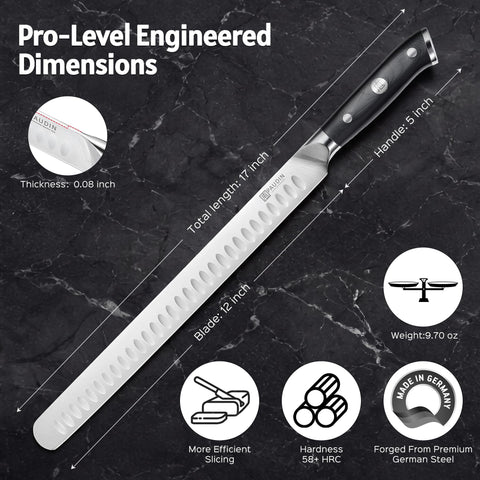 PAUDIN polished spine and finger guard offering safety and pinch grip
