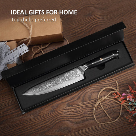 PAUDIN gift box packaging open with knife for presentation-ready gifting benefit convenience