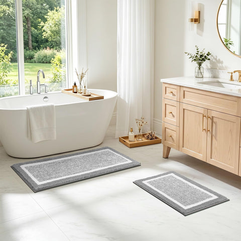 Folded Pauwer rugs ready for washing, highlights machine-washable convenience
