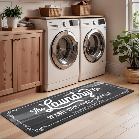 Pauwer folded runner showing easy storage and portability for seasonal use