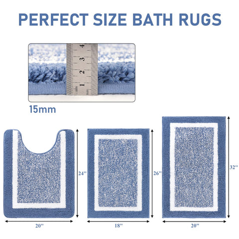 Pauwer lifestyle bathroom styling displaying coordinated blue set