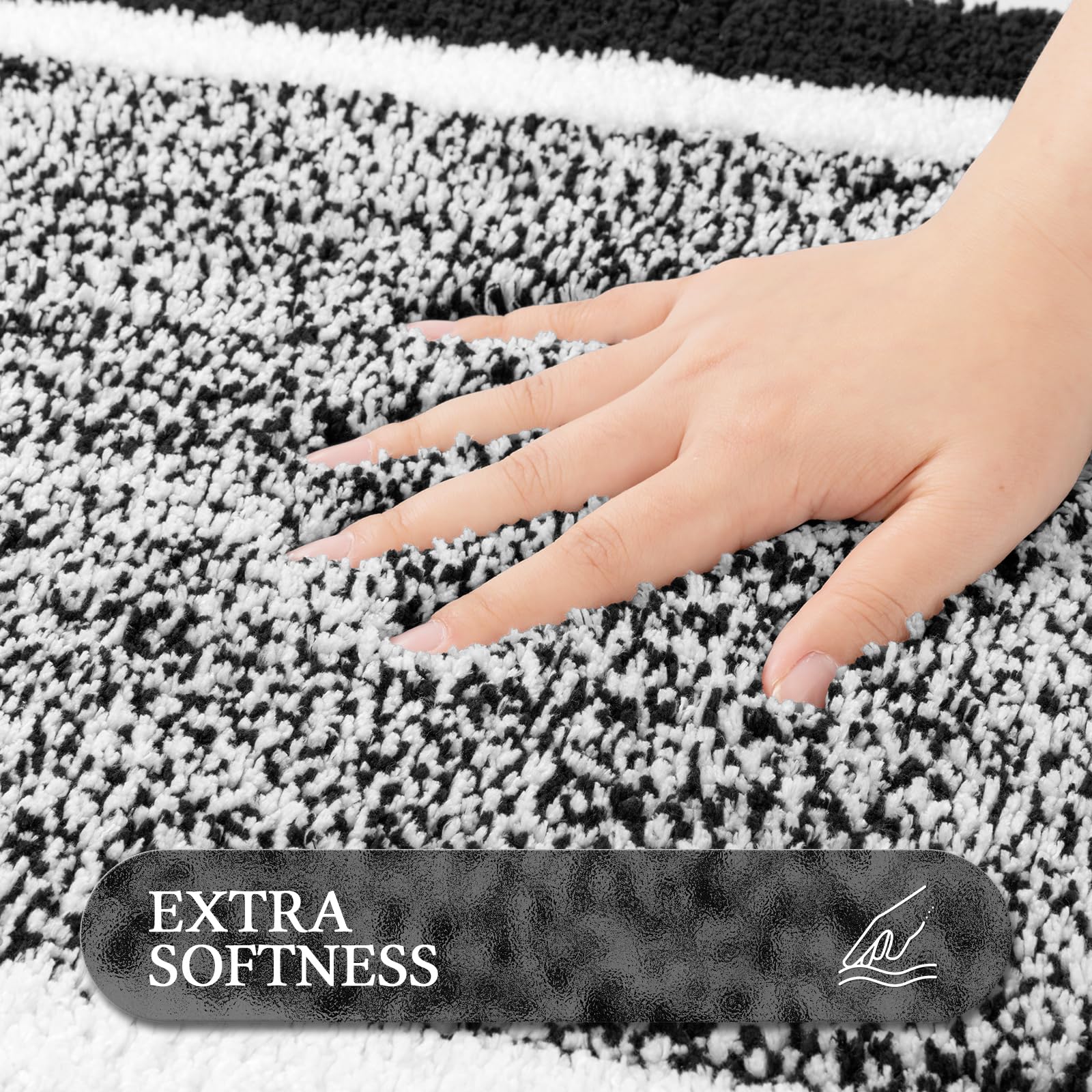 Pauwer TPR backing view showing non-slip texture for safer bathroom floors