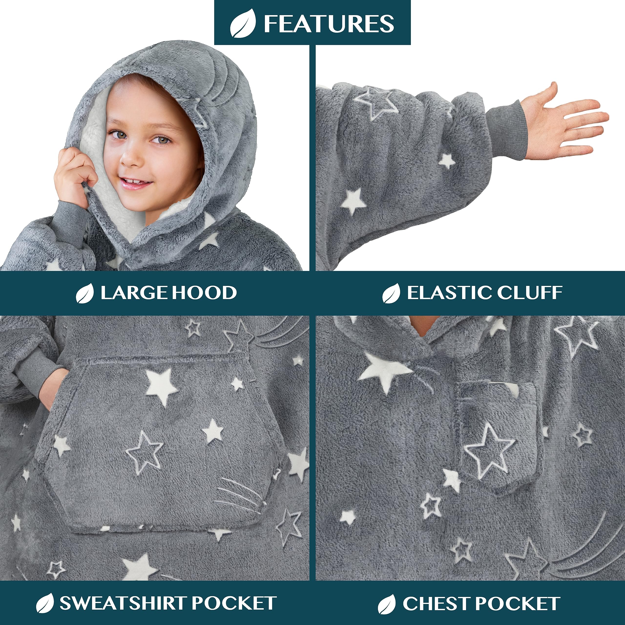 PAVILIA close-up of soft microfiber fleece texture for plush comfort