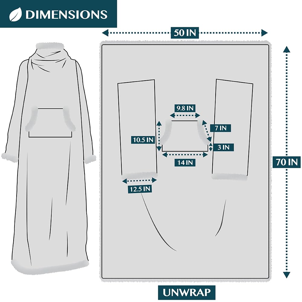 PAVILIA folded blanket illustrating compact travel-ready convenience