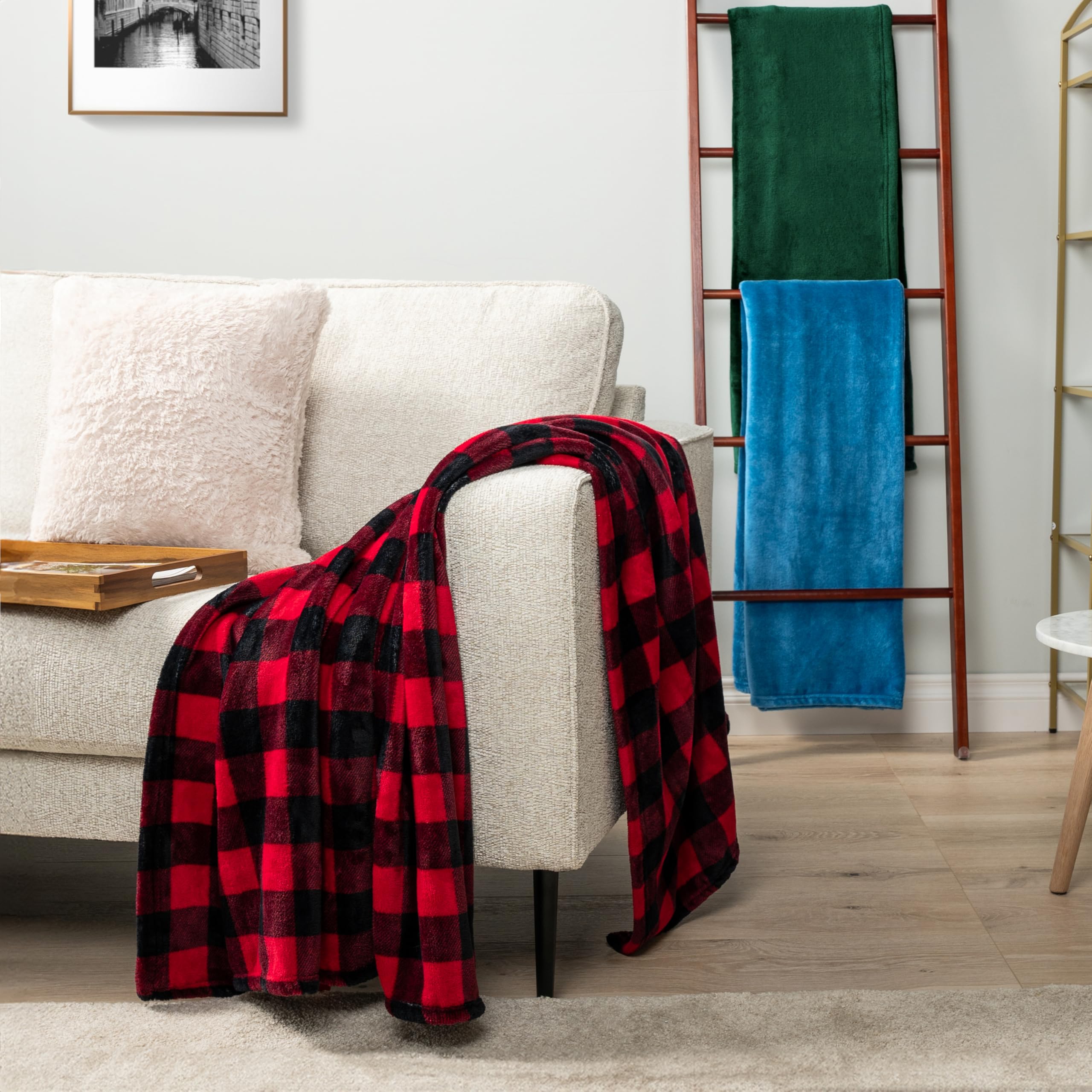 PAVILIA used at outdoor picnic showing lightweight warmth and convenience