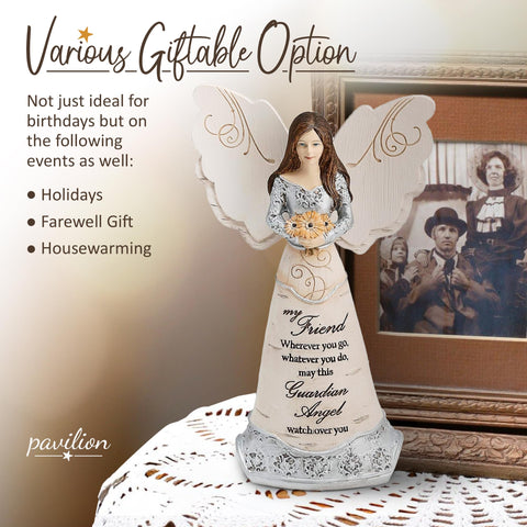 Pavilion Elements gift-ready packaging presenting the figurine as a thoughtful present