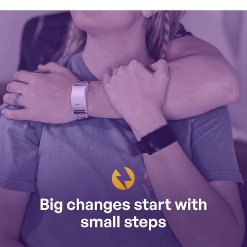 Pavlok app screen with alarm settings giving full customization control