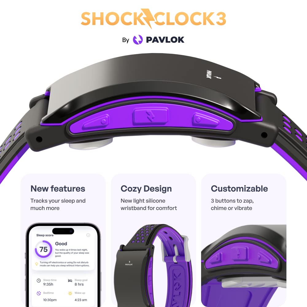 Pavlok wrist close-up demonstrating comfortable fit and discreet vibration benefit