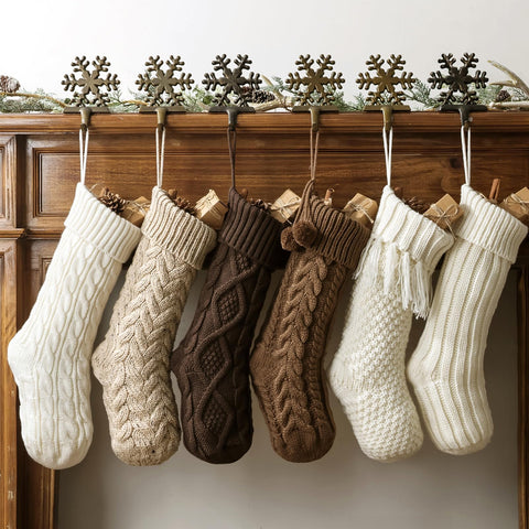 Pawliss stockings in cozy living room displaying farmhouse styling benefit