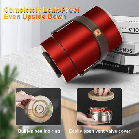 Pawovdeq lid silicone seal and exhaust valve close-up for leak prevention benefit