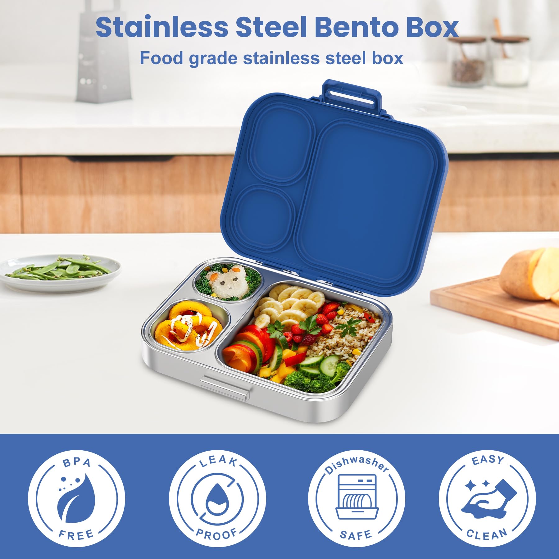 Pawtong top view displaying the 3-compartment layout for portion control