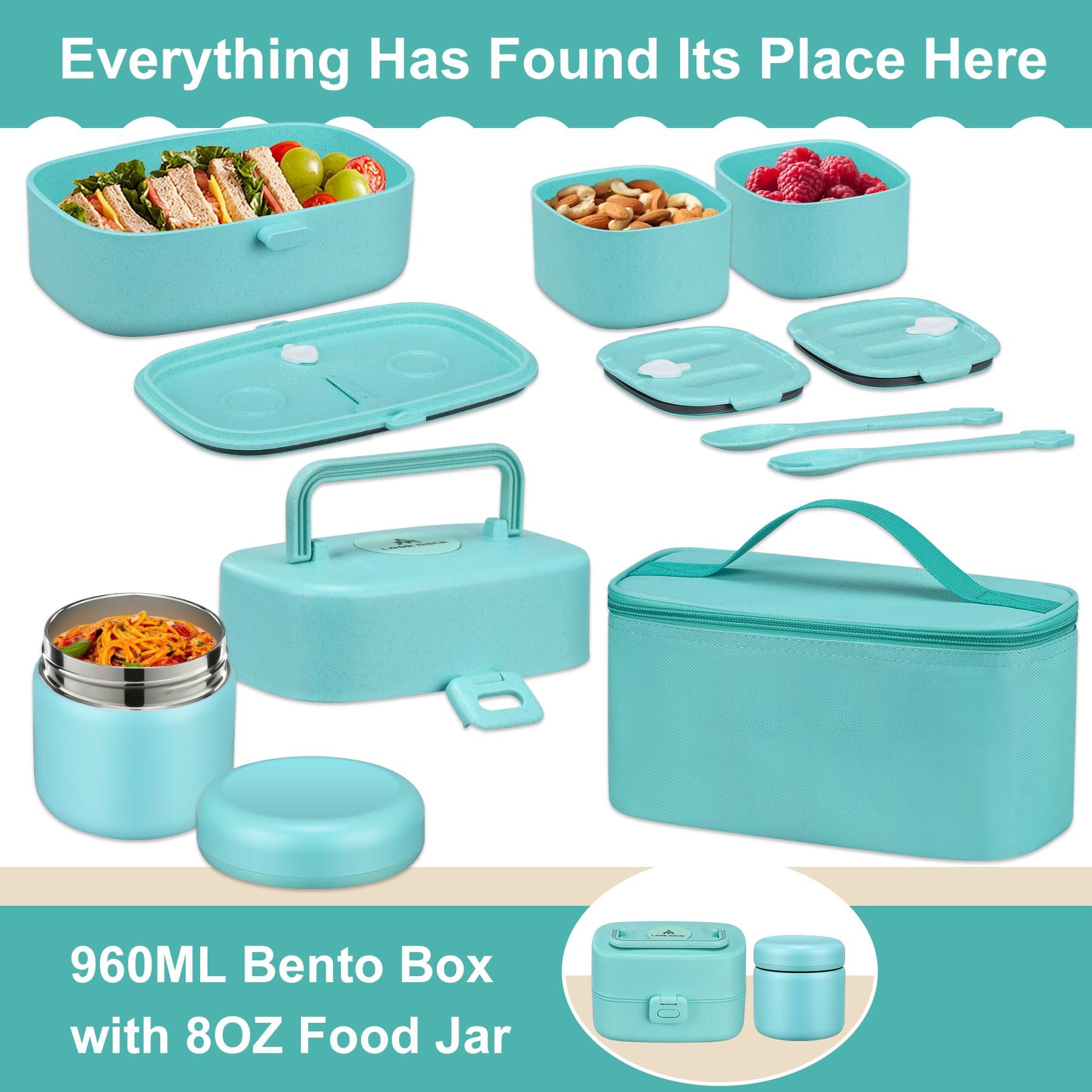 Pawtong insulated lunch bag held by handle for easy transport to school