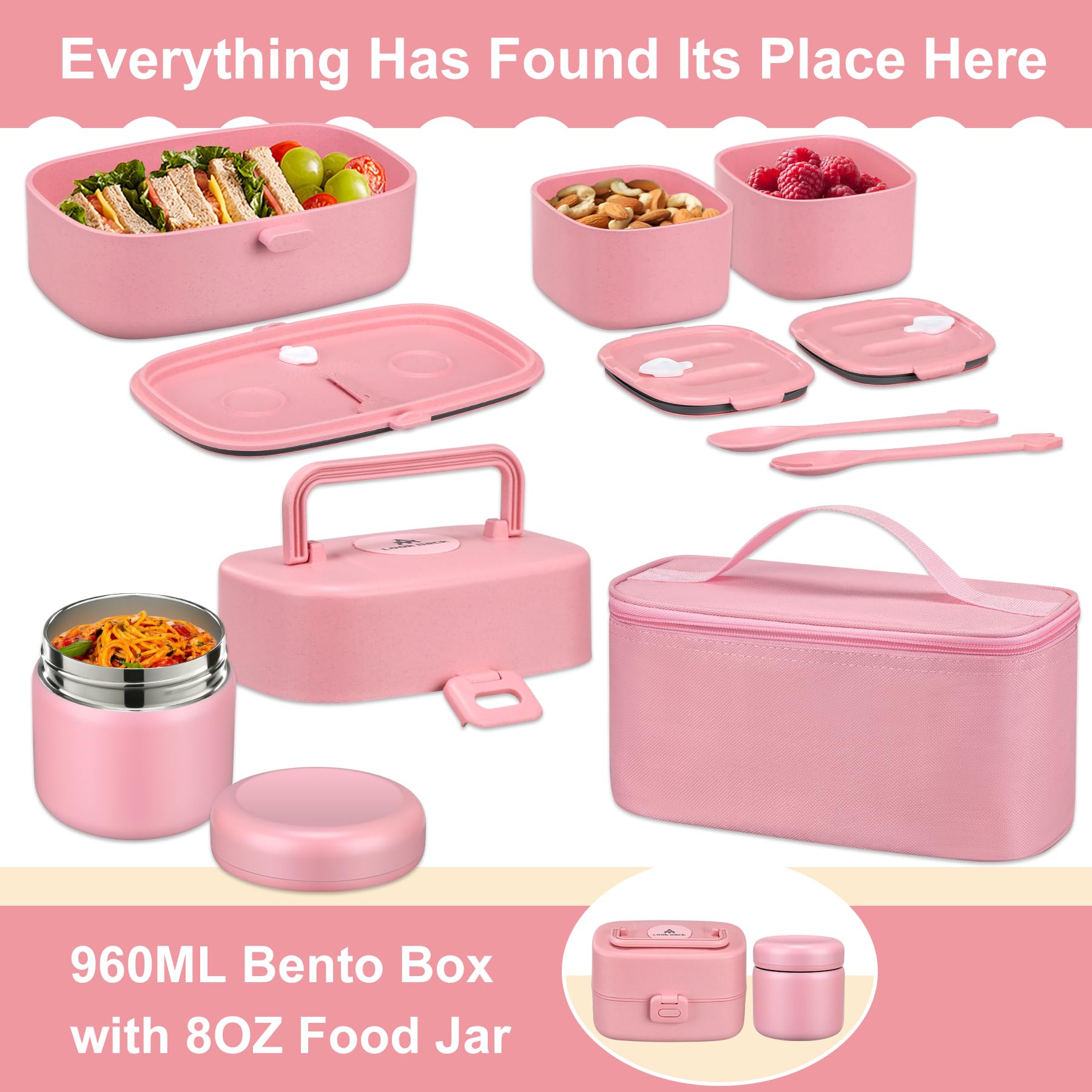 Pawtong insulated lunch bag with handle for easy child transport
