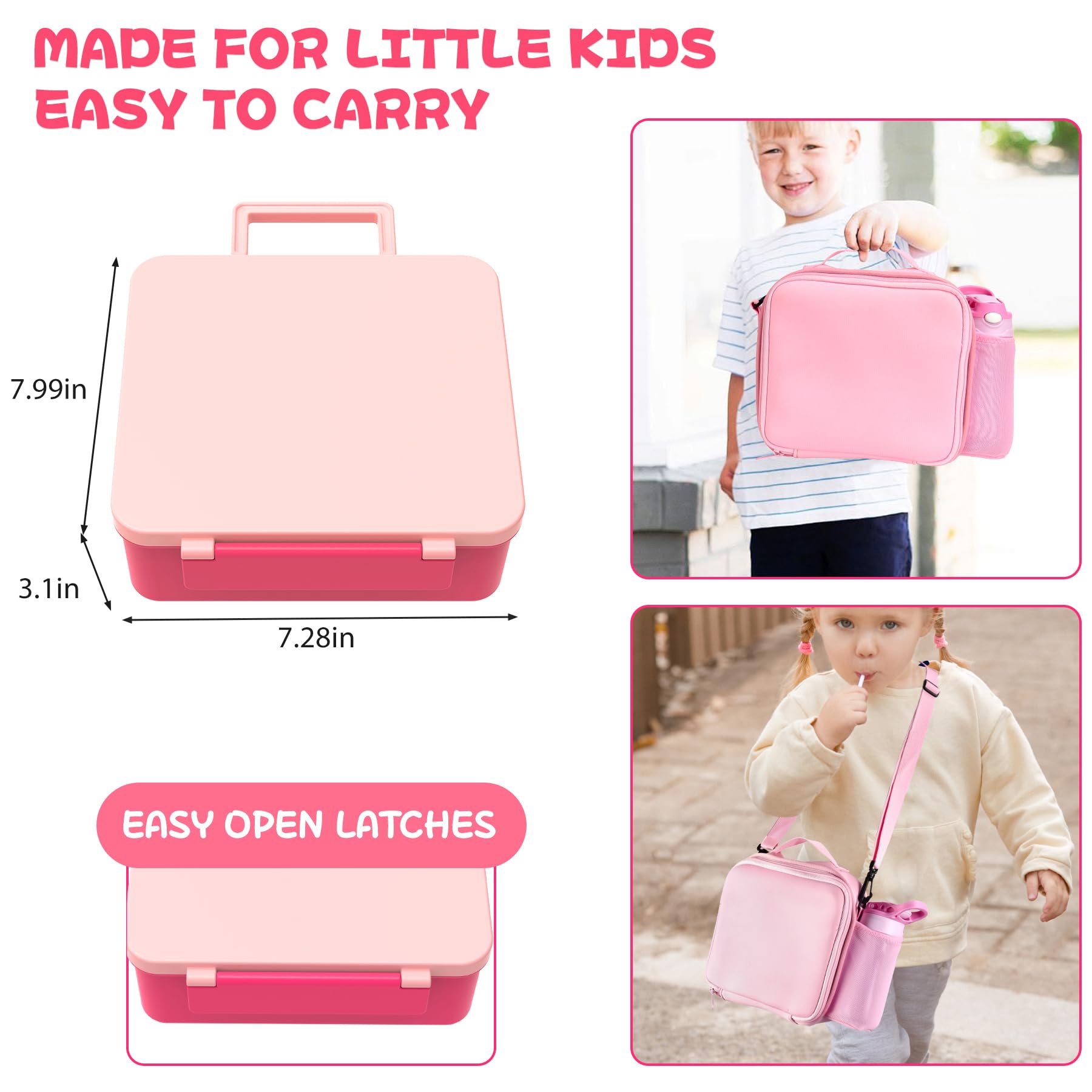 Pawtong rubber seal and single-lock buckle detail ensuring leakproof meals