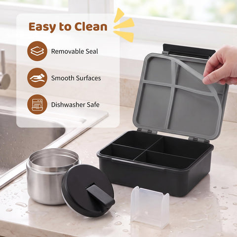 Pawtong detachable rubber seals and gaskets displayed for simple cleaning and hygiene
