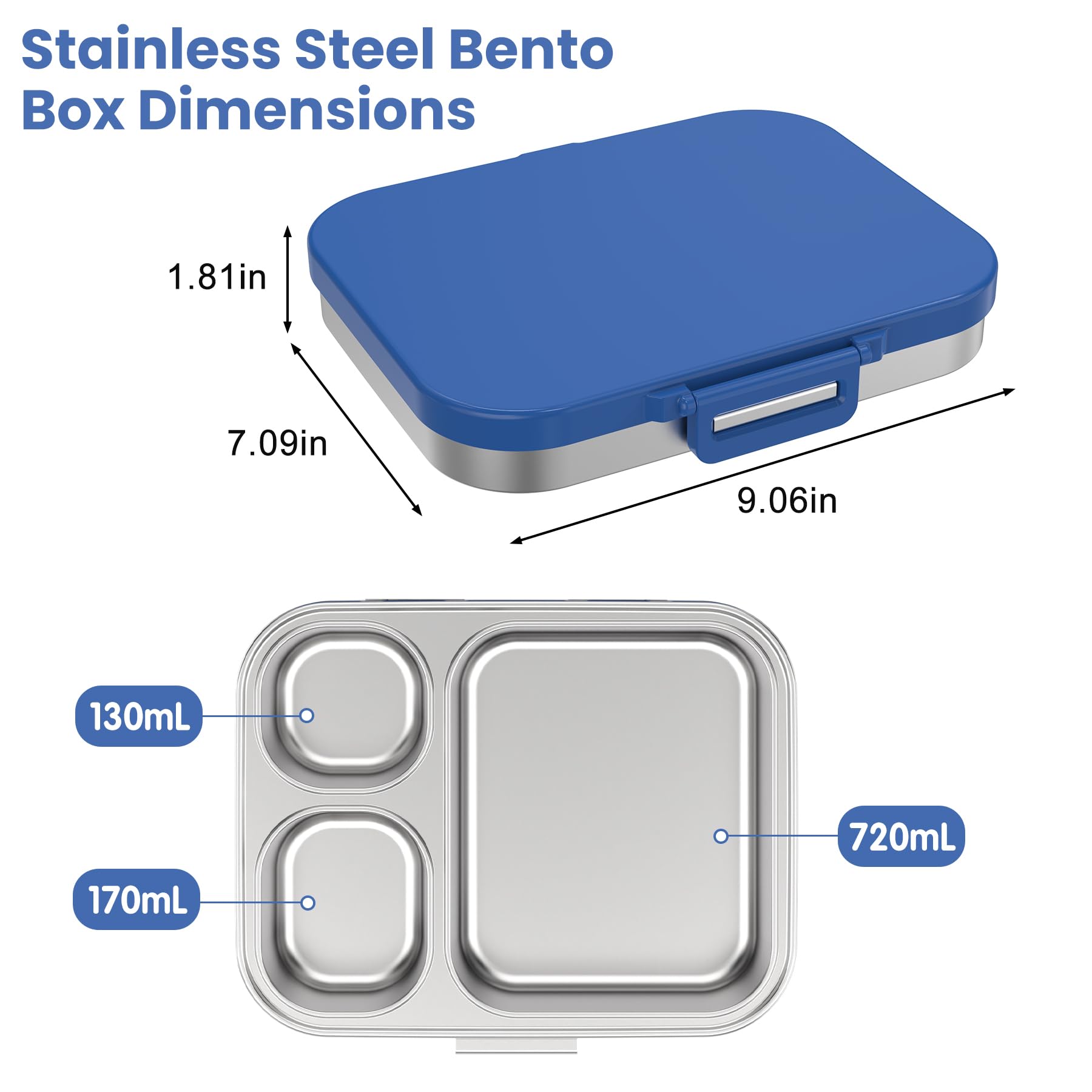 Pawtong detachable lid and seal laid out for easy cleaning and care