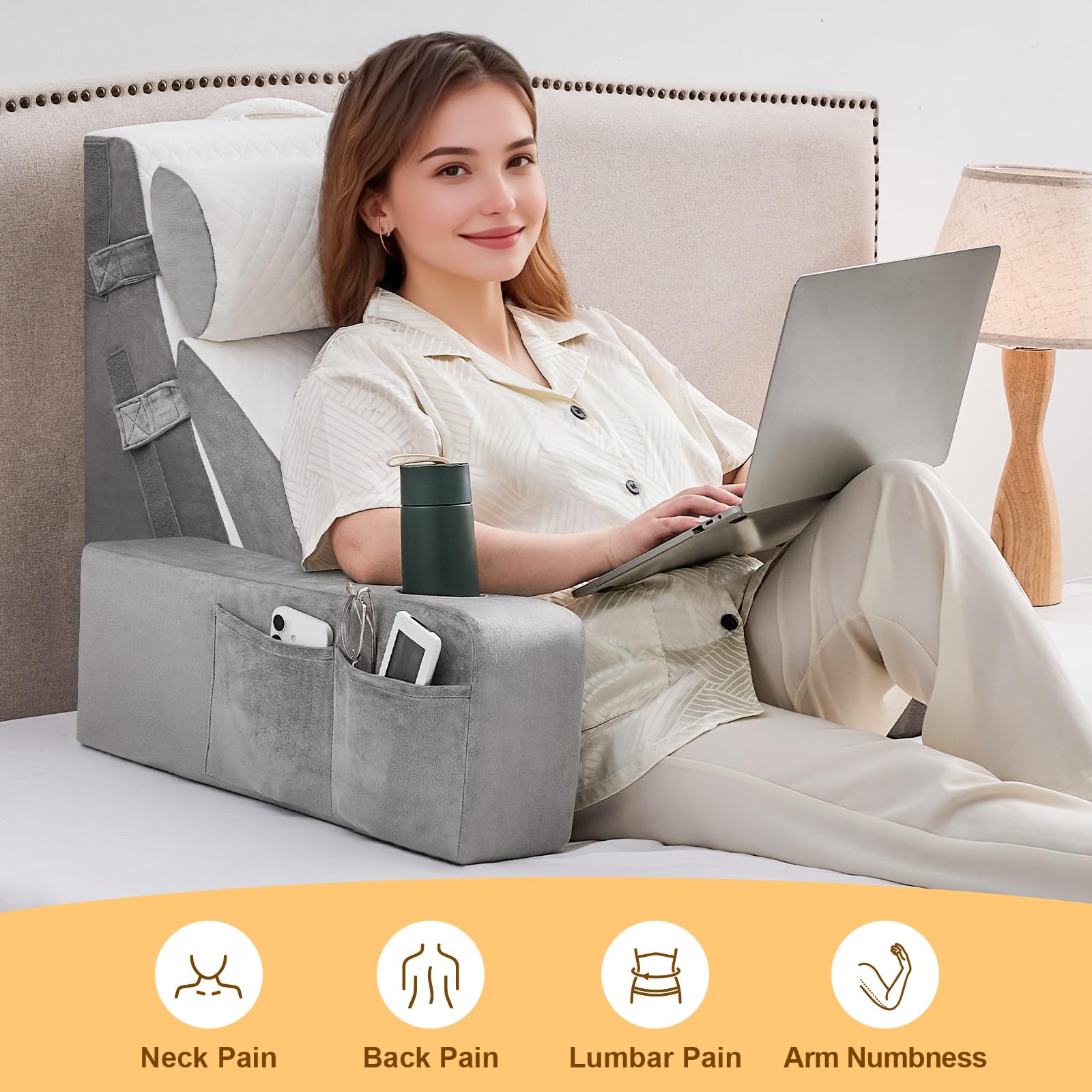Paxato carry handle highlighted for easy portability between rooms