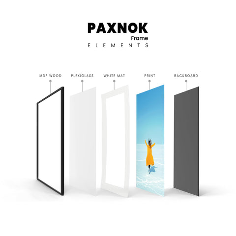 PAXNOK back panel hardware with reversible hooks for horizontal or vertical hanging