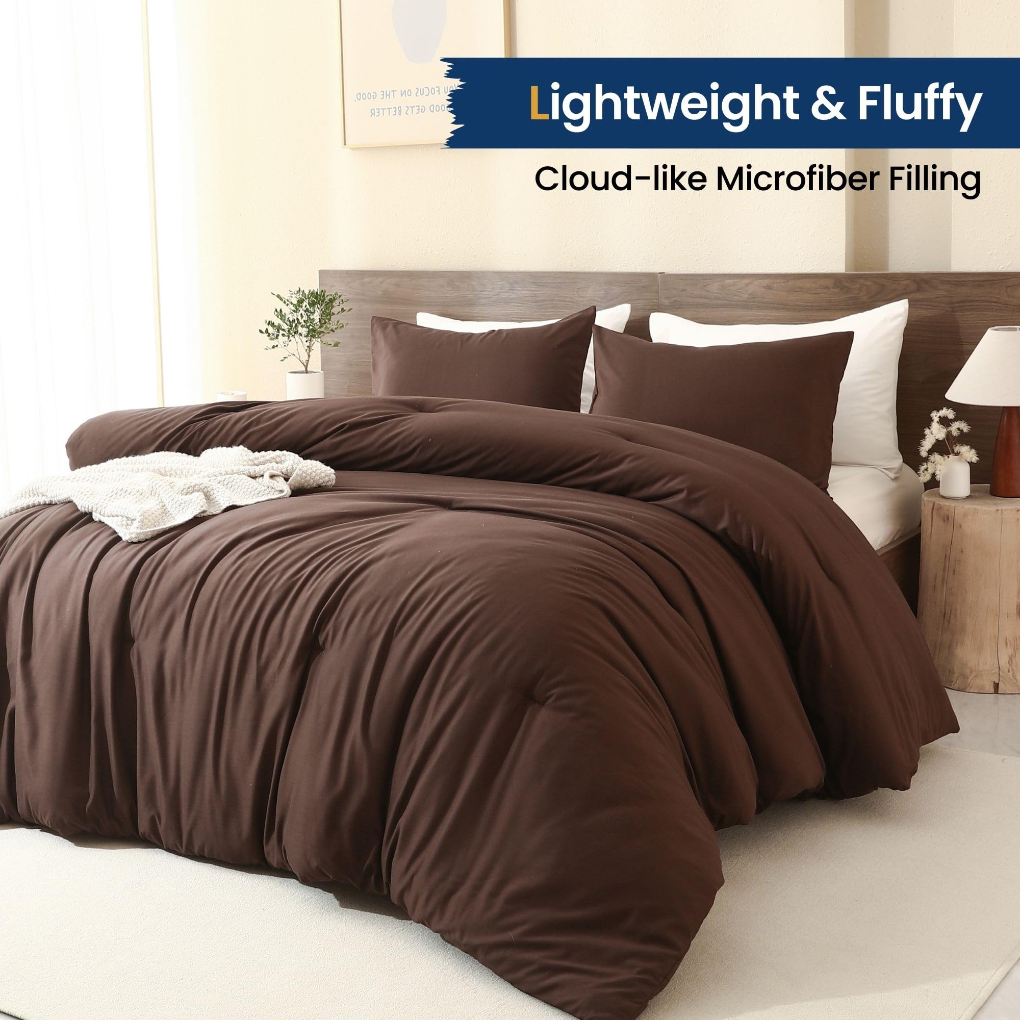 Paxrac comforter spread on king bed demonstrating full coverage and style